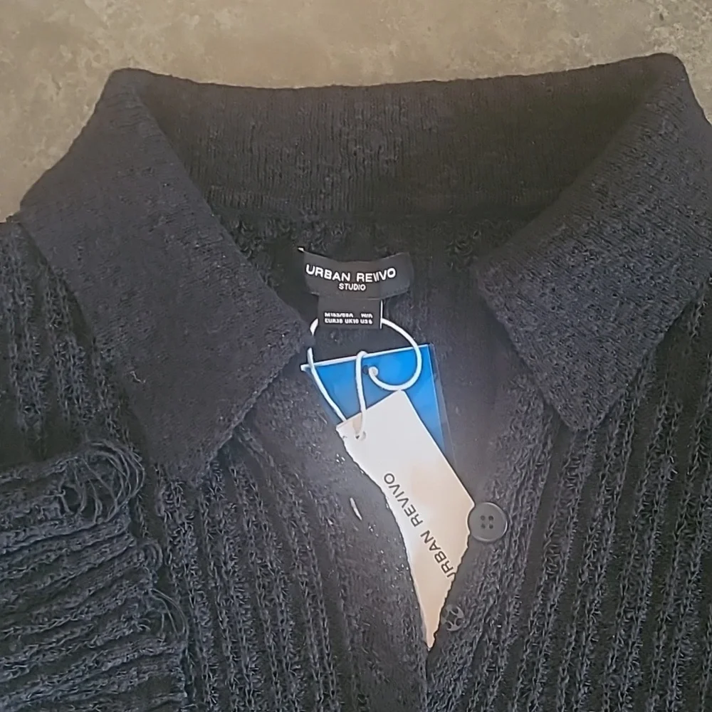 NWT URBAN REVIVO SKATER SKINNY KNITTED CARDIGAN - Picture 6 of 8